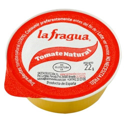 TOMATE NATURAL EN MONODOSIS 216/22gr